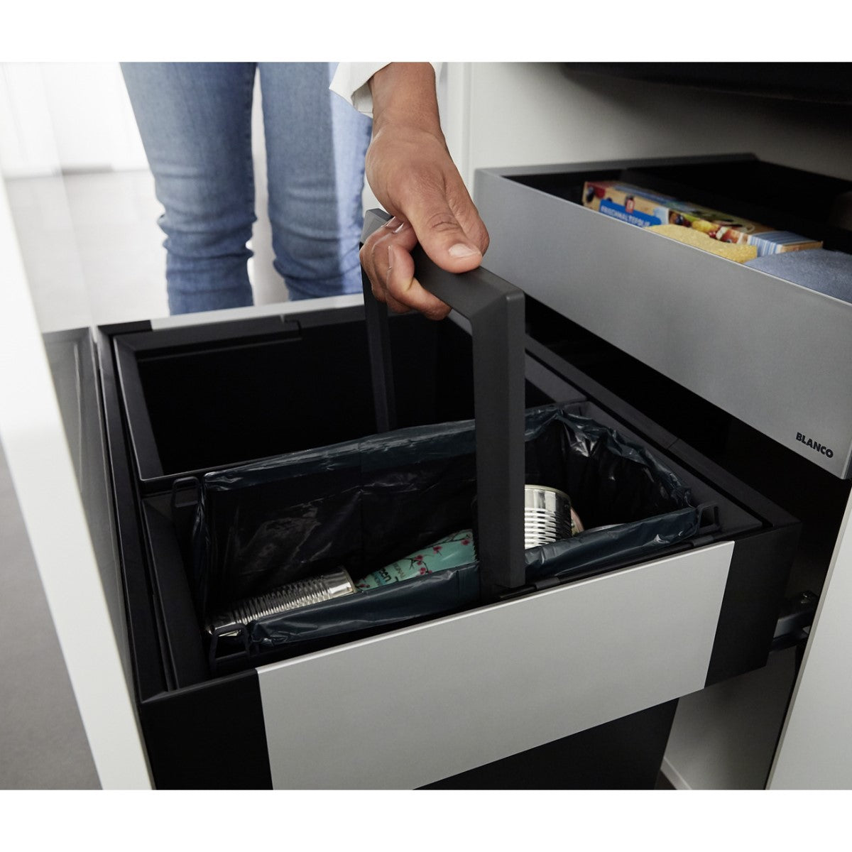 526208 Blanco Select II 60/2 Orga, 1 x 19l, 1 x 30l sorter odpadkov