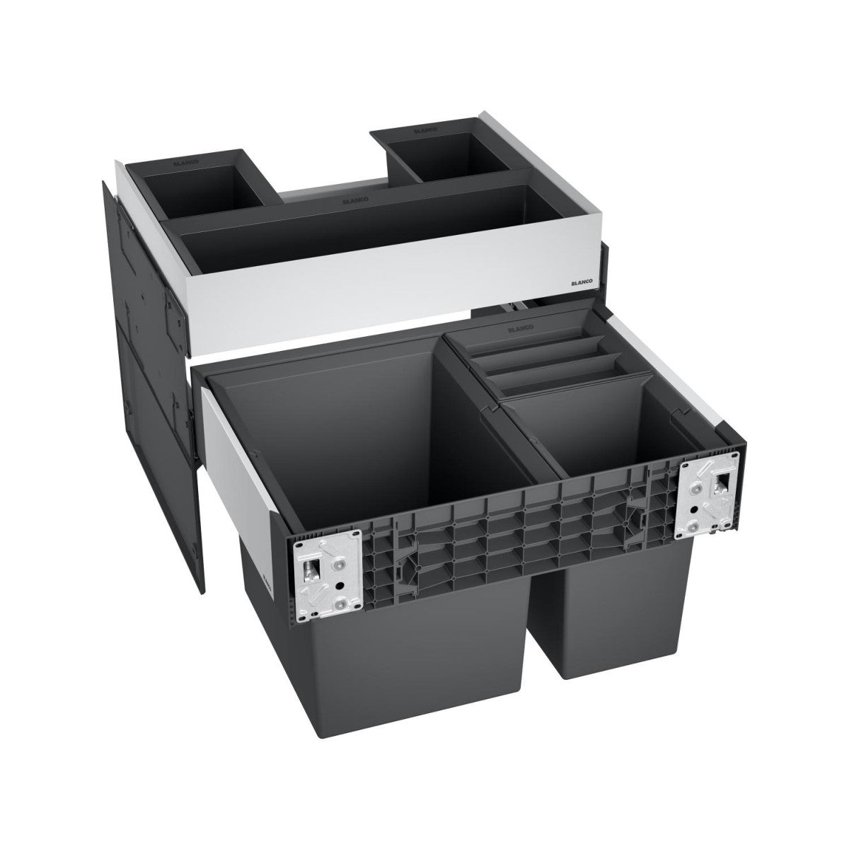 526210 Blanco Select II XL 60/3 Orga, 1 x 30l, 2 x 8l sorter odpadkov