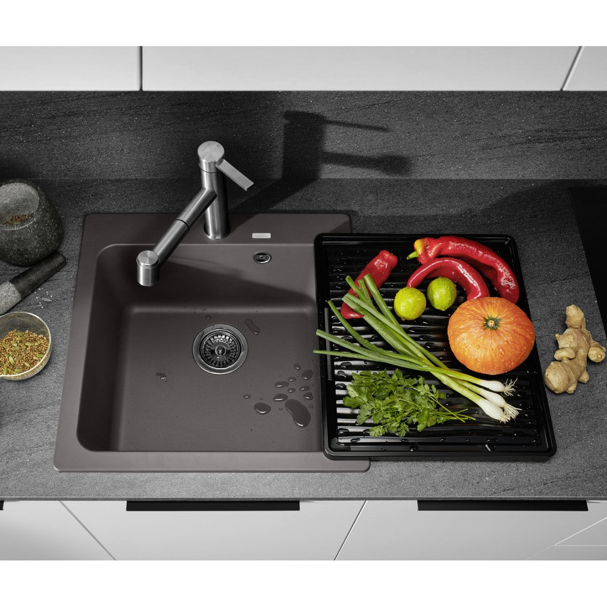 526582 Blanco Naya 5 pomivalno korito iz umetnega kamna