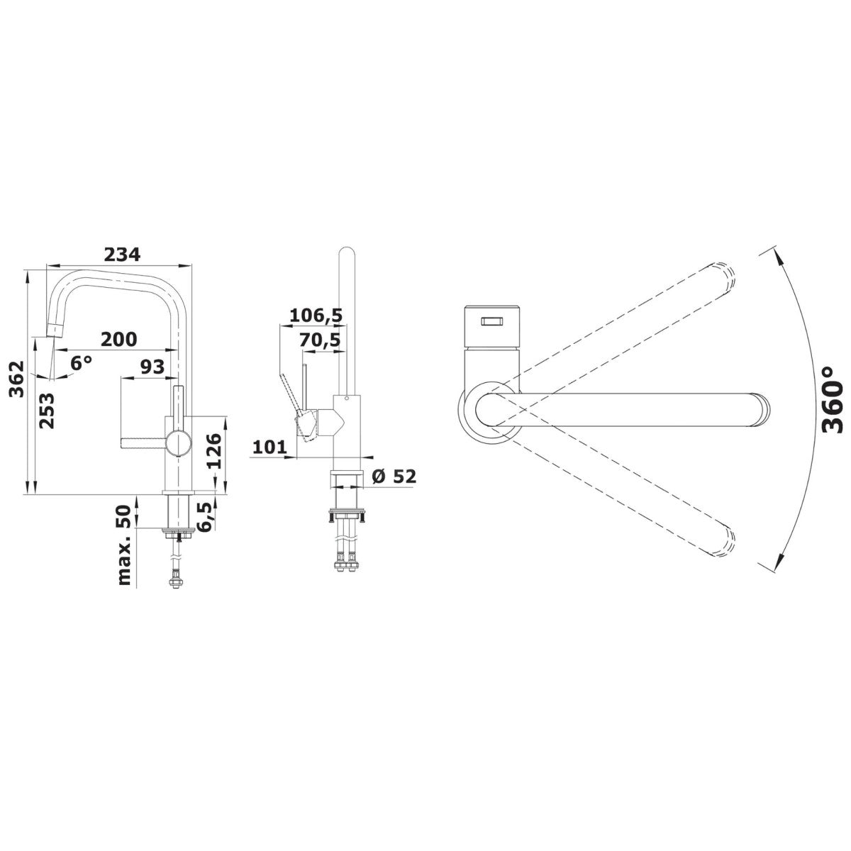 526615 Blanco Jandora kuhinjska armatura