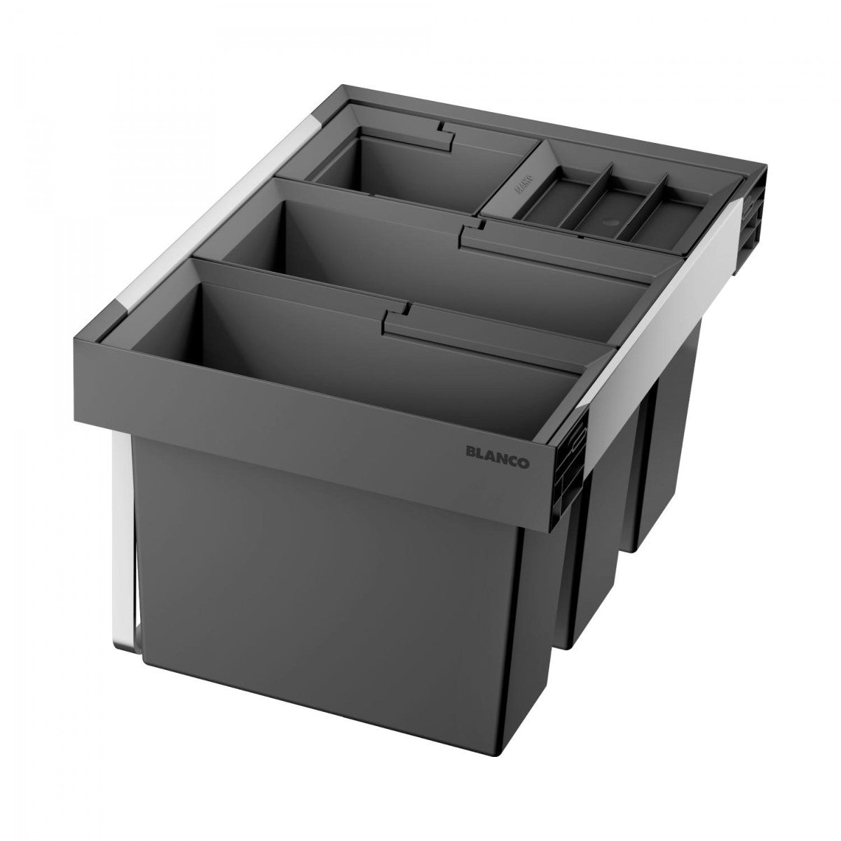 526644 Blanco Flexon II Low 60/4, 2 x 15l, 2 x 6l sorter odpadkov