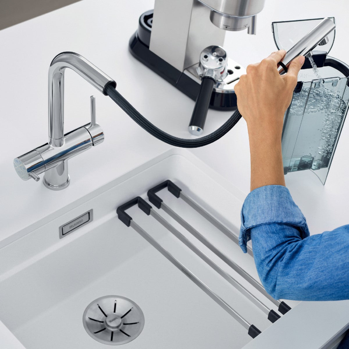526694 Blanco Fontas-S II Filter izvlečna kuhinjska armatura s priključkom za vodni filter