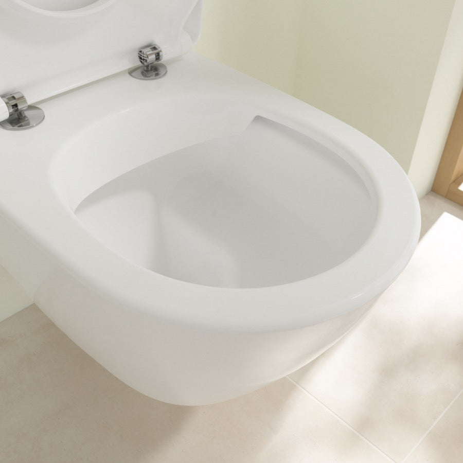 5614R201 Villeroy & Boch Subway 2.0 DirectFlush viseča brezrobna WC školjka z WC desko s počasnim zapiranjem