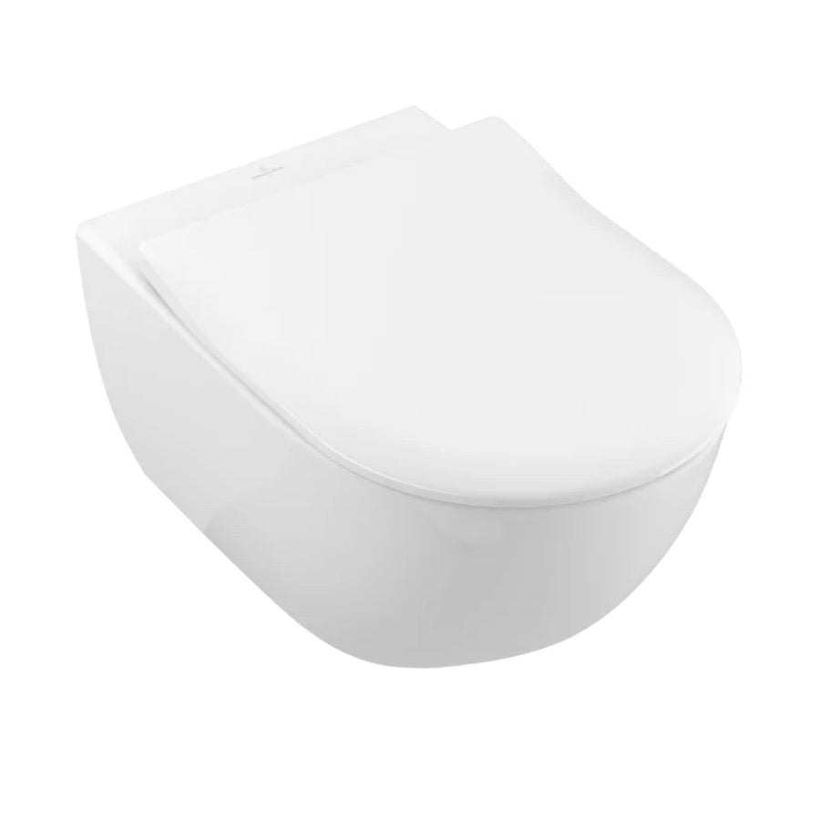 5614R201 Villeroy & Boch Subway 2.0 DirectFlush viseča brezrobna WC školjka z WC desko s počasnim zapiranjem