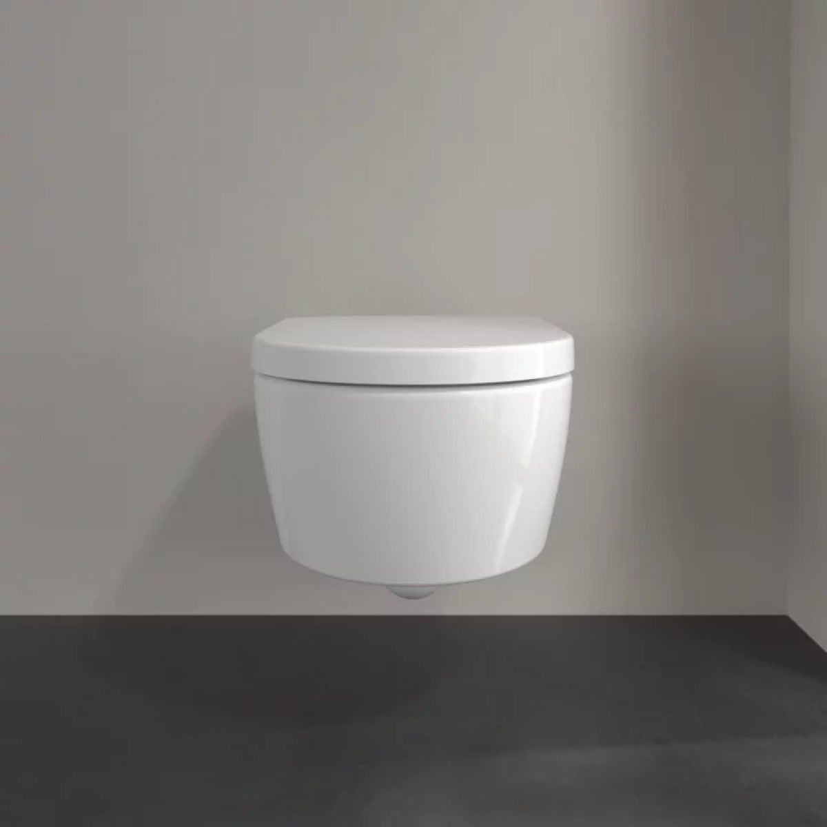 5656HR01 Villeroy & Boch Avento Combi-Pack viseča brezrobna WC školjka z WC desko s počasnim zapiranjem
