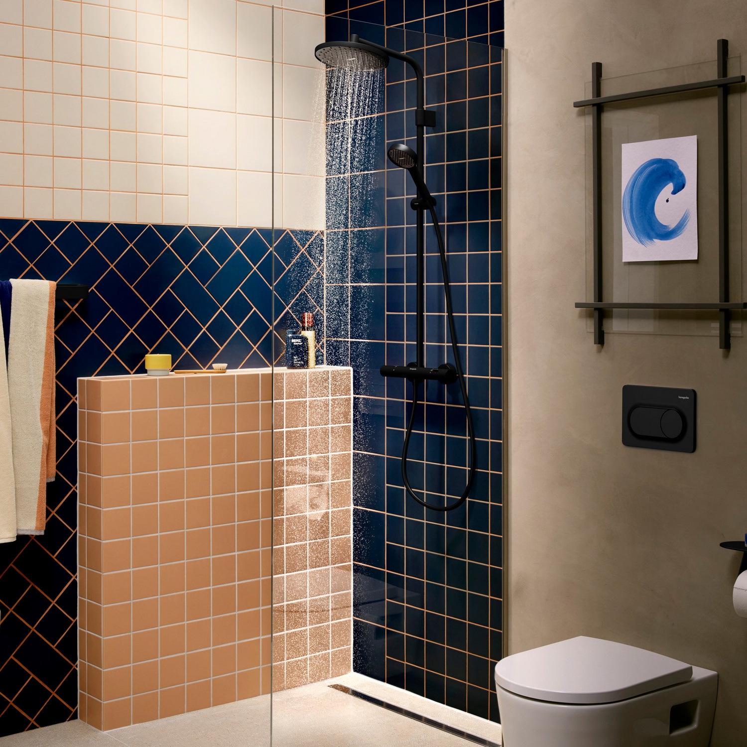 28078670 Hansgrohe Activera S 240 EcoSmart 1jet stenska termostatska armatura s tuš setom
