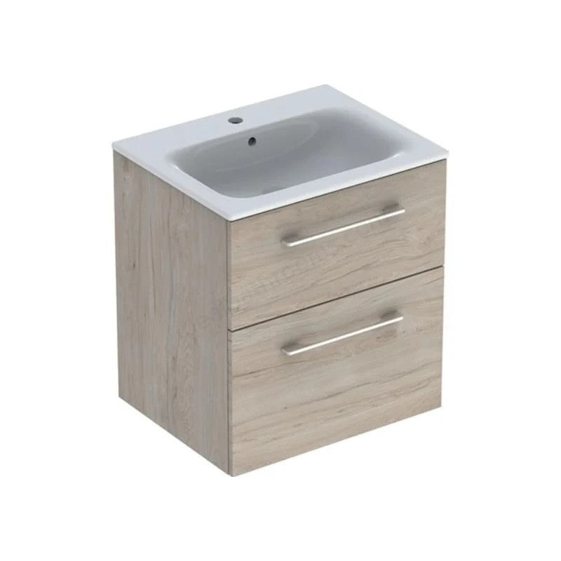 501.239.00.1 Geberit Selnova Square 60 x 50 cm umivalnik z omarico
