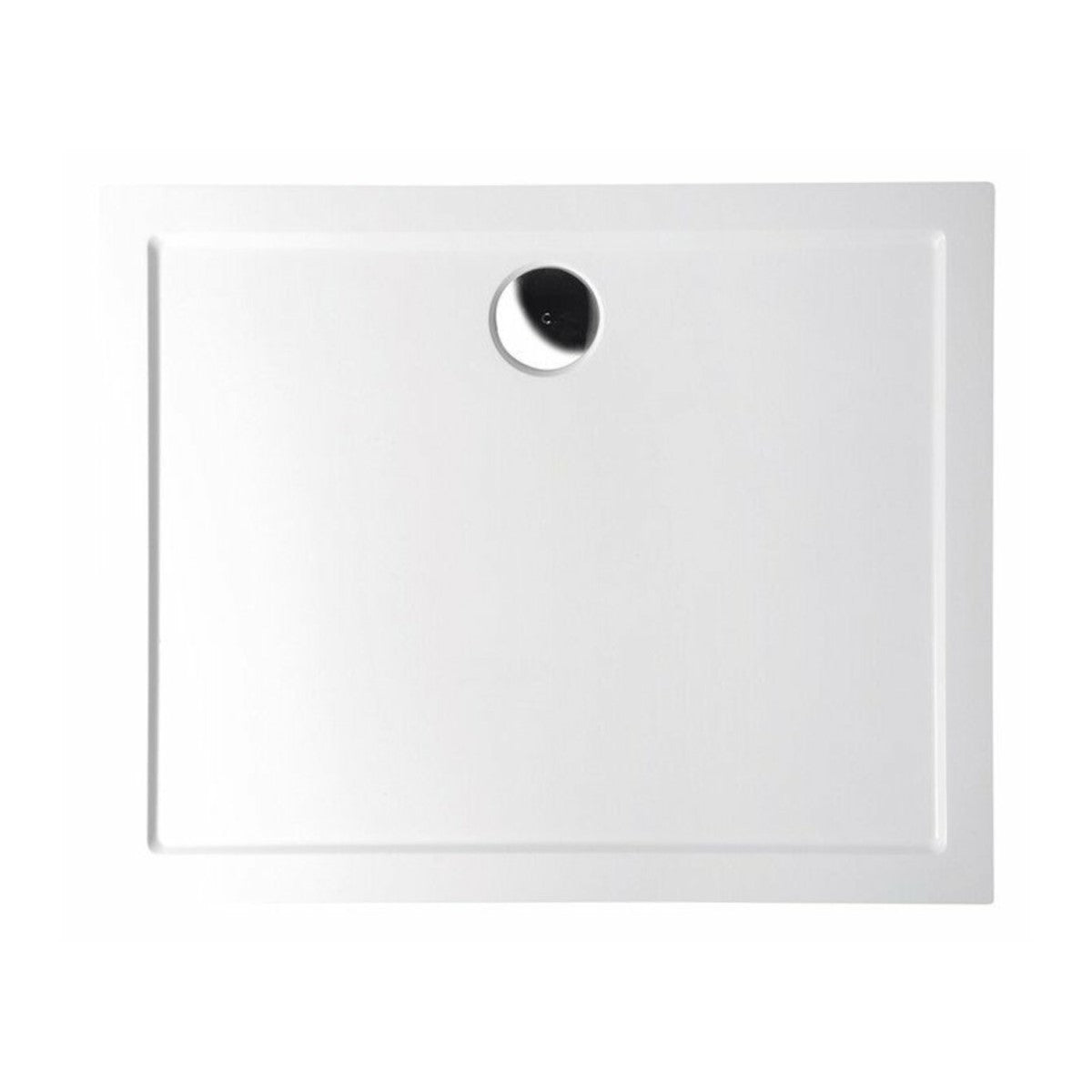 63511 Polysan Karia 80 x 90 cm pravokotna tuš kad iz litega marmorja