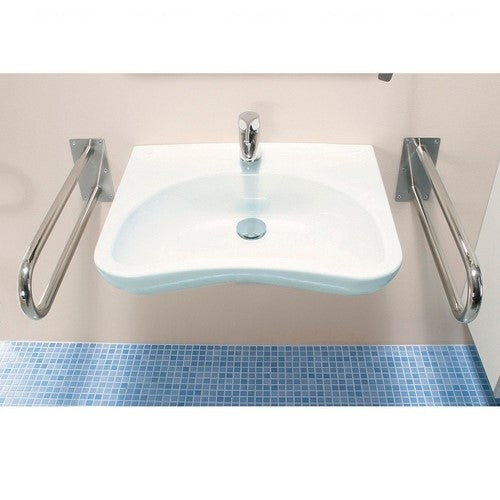 H8137140001041 Jika Mio 64 x 55 cm keramični umivalnik za invalide