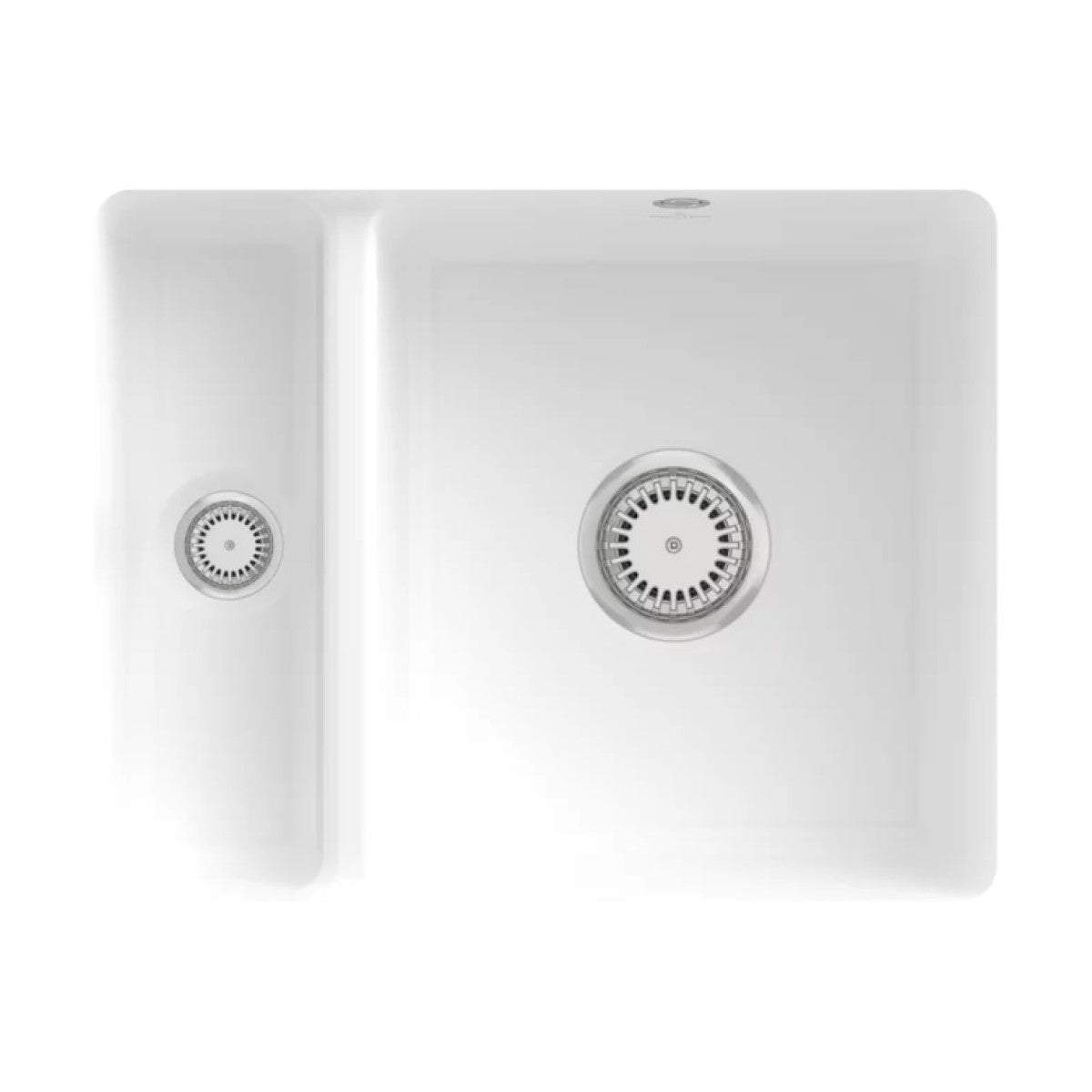 675801RW Villeroy & Boch Subway 60 XU CeramicPlus 54,5 x 44 cm dvojno keramično pomivalno korito