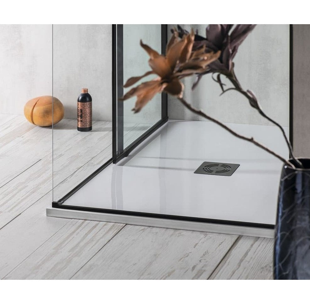 77922 Polysan Flexia 120 x 80 cm pravokotna tuš kad iz litega marmorja