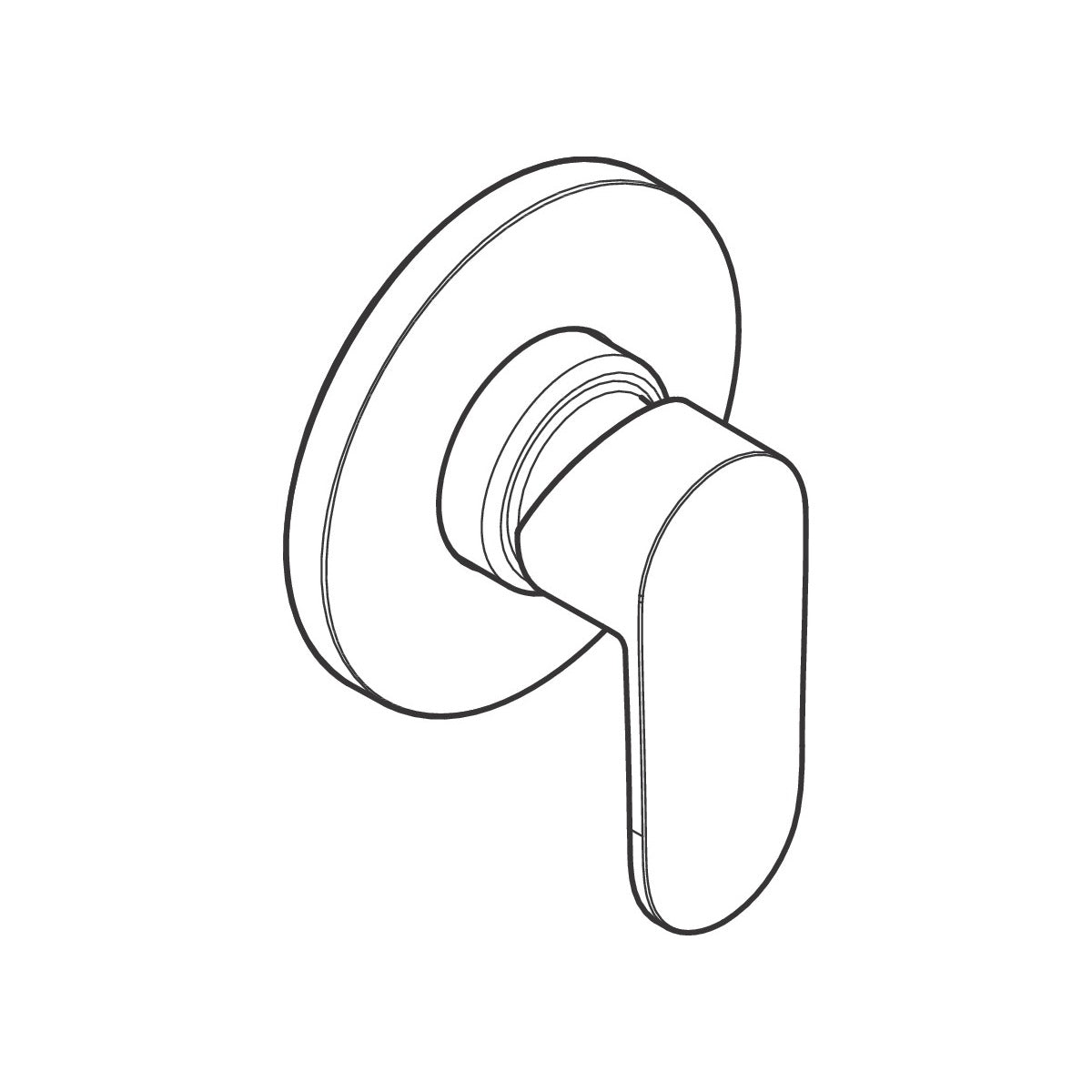 71663000 Hansgrohe Vernis Blend pokrivna plošča