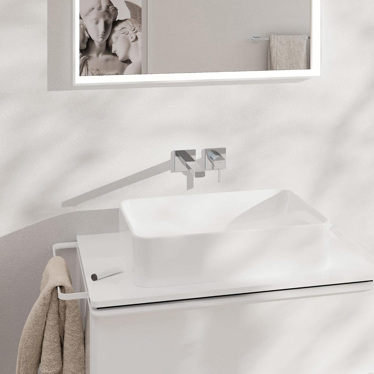 73051000 Hansgrohe Tecturis E EcoSmart+ podometna armatura za umivalnik