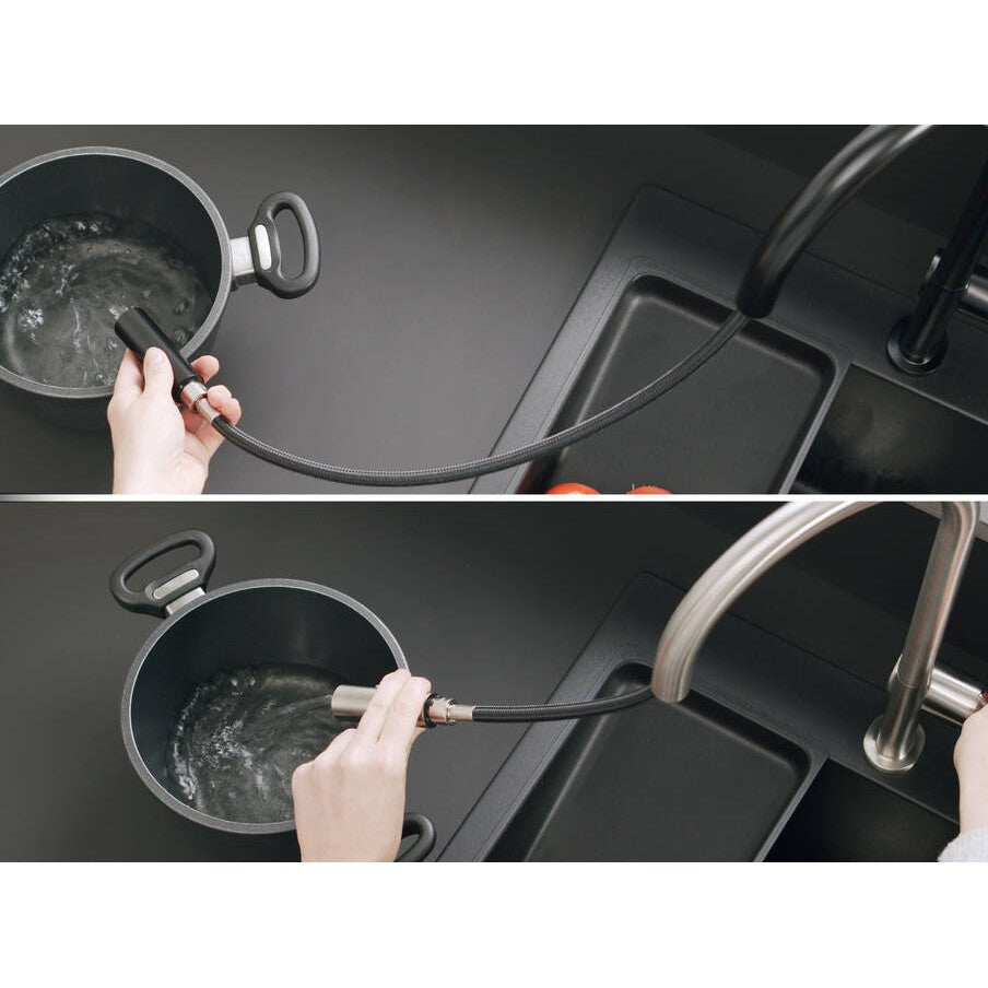 Kuhinjska armatura 72800670 Hansgrohe Talis M54 2jet vrtljiva izvlečna kuhinjska armatura | KOPALNICA-ONLINE.SI
