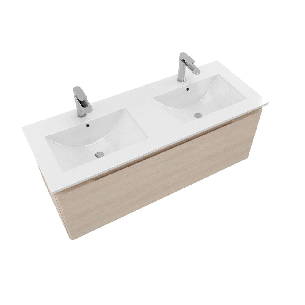 ANCONA2120DV Naturel Ancona 120 x 46 cm dvojni umivalnik z omarico