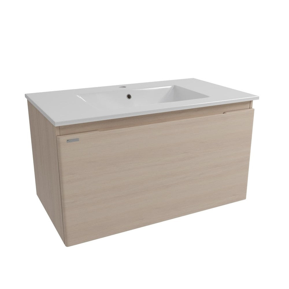 ANCONA280DV Naturel Ancona 80 x 46 cm umivalnik z omarico