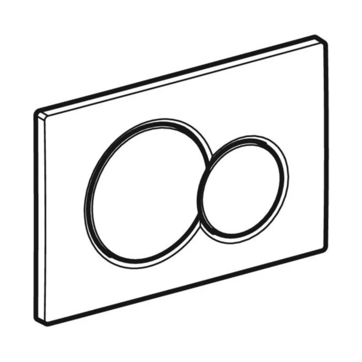 115.770.JQ.5 Geberit Sigma01 aktivirna tipka