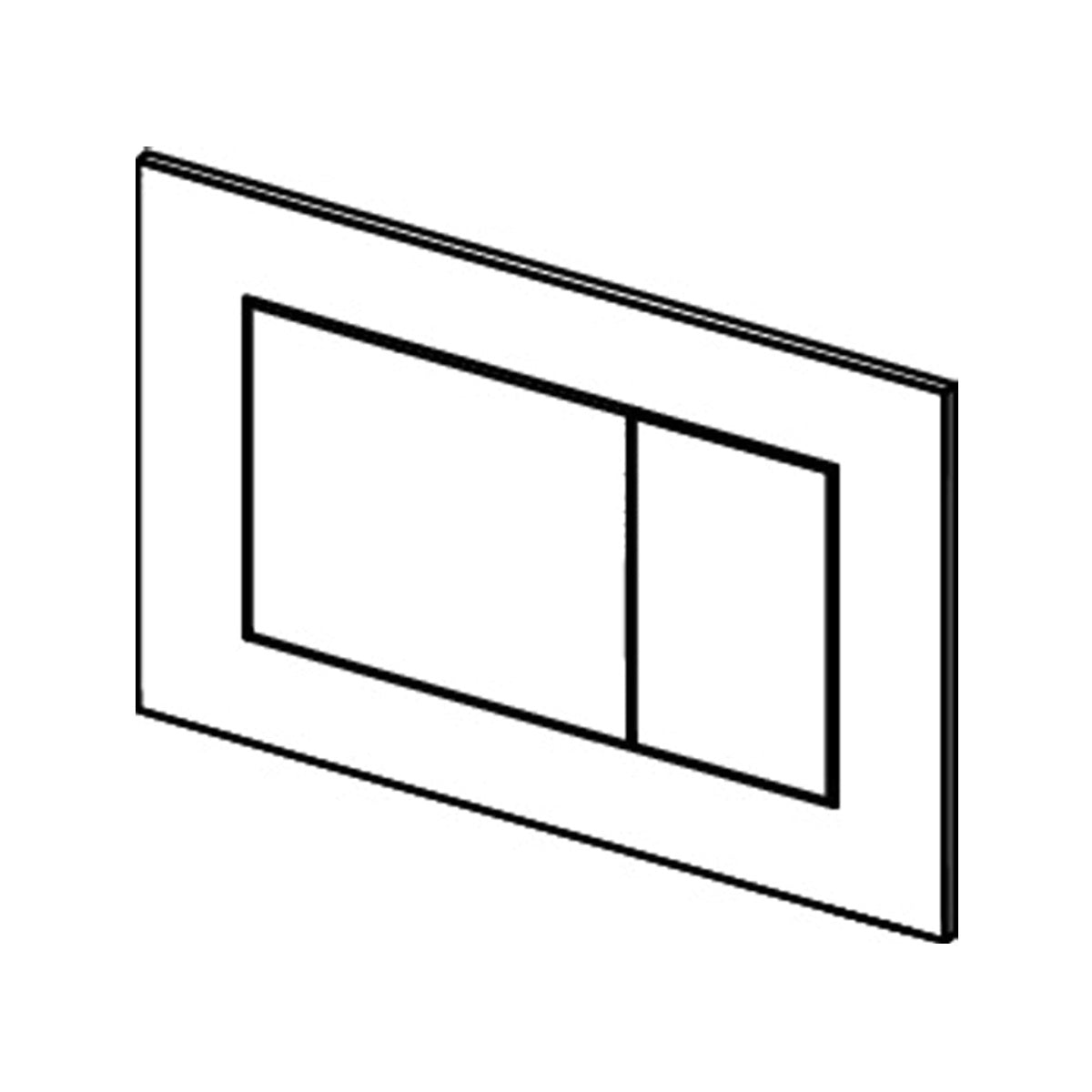 9240407 TECE Now aktivirna tipka črna z mat zaključkom