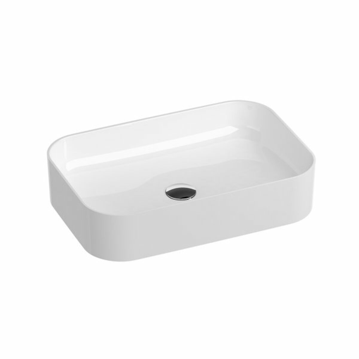 XJX01155002 Ravak Ceramic Slim 55 x 37 cm pravokotni nadpultni umivalnik