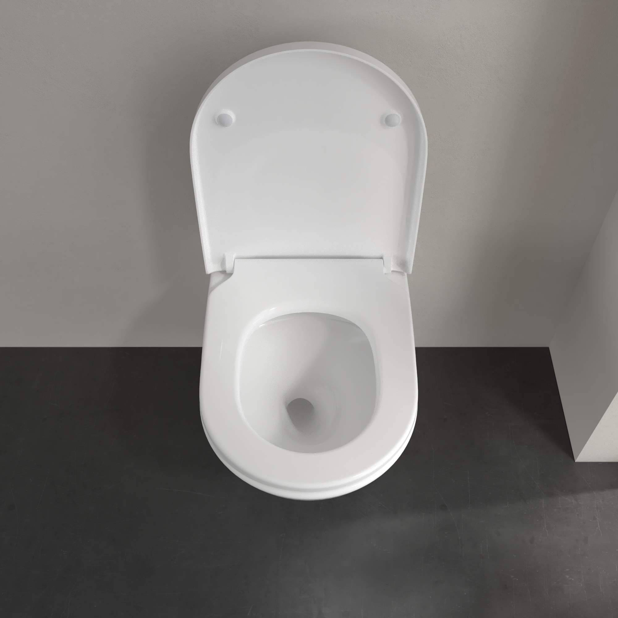 4670TS01 Villeroy & Boch Subway 3.0 TwistFlush viseča brezrobna WC školjka z WC desko s počasnim zapiranjem