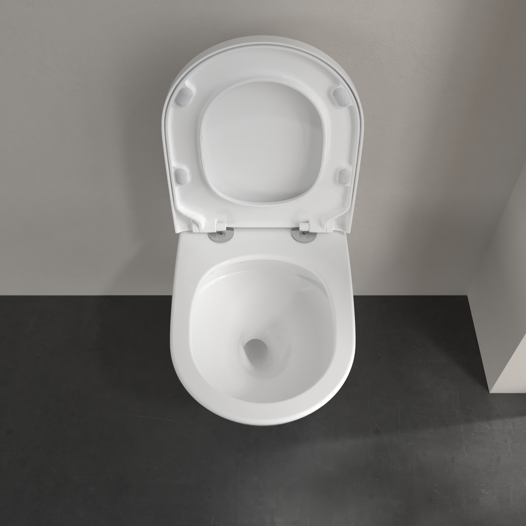 4670TS01 Villeroy & Boch Subway 3.0 TwistFlush viseča brezrobna WC školjka z WC desko s počasnim zapiranjem