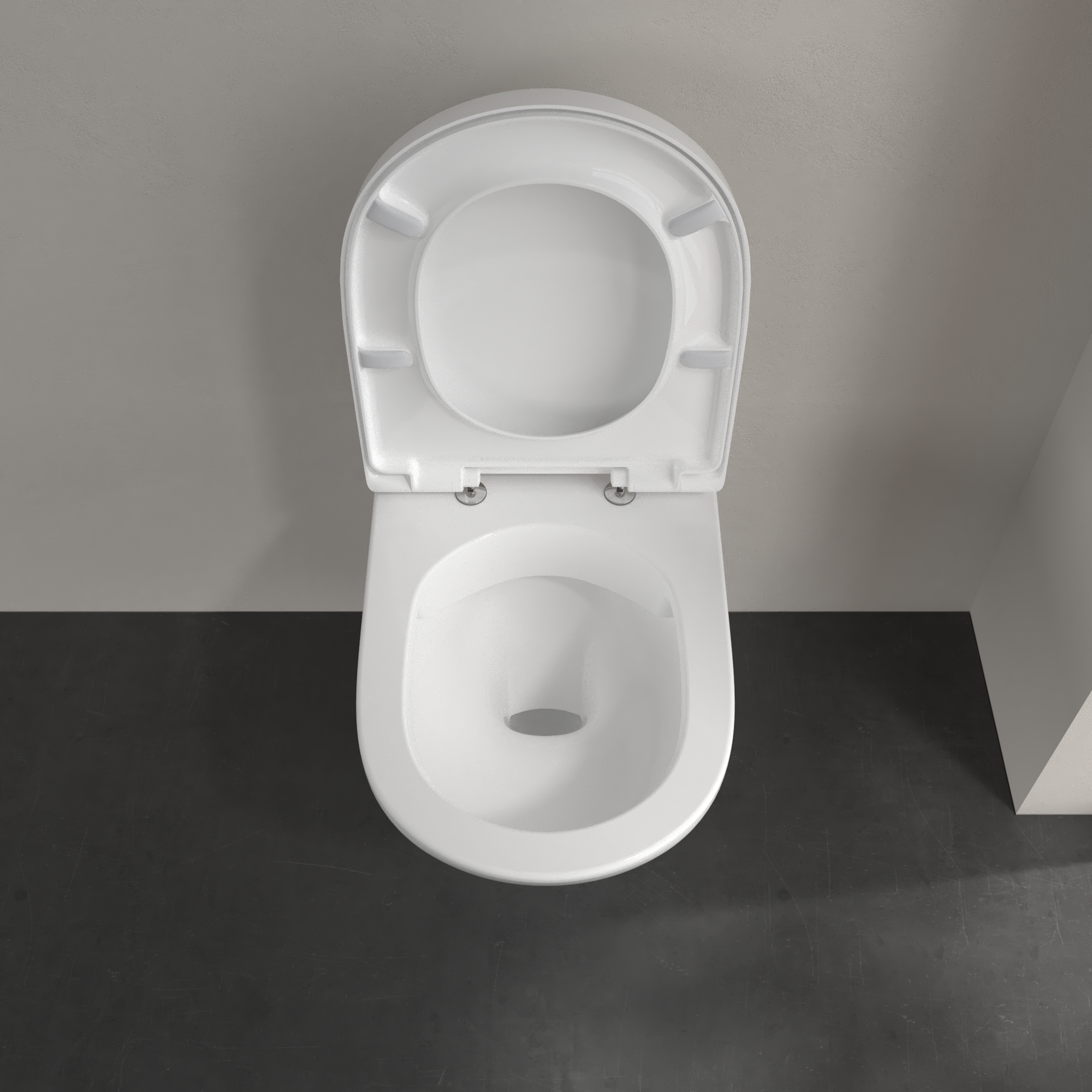 5660R001 Villeroy & Boch O.Novo viseča brezrobna WC školjka