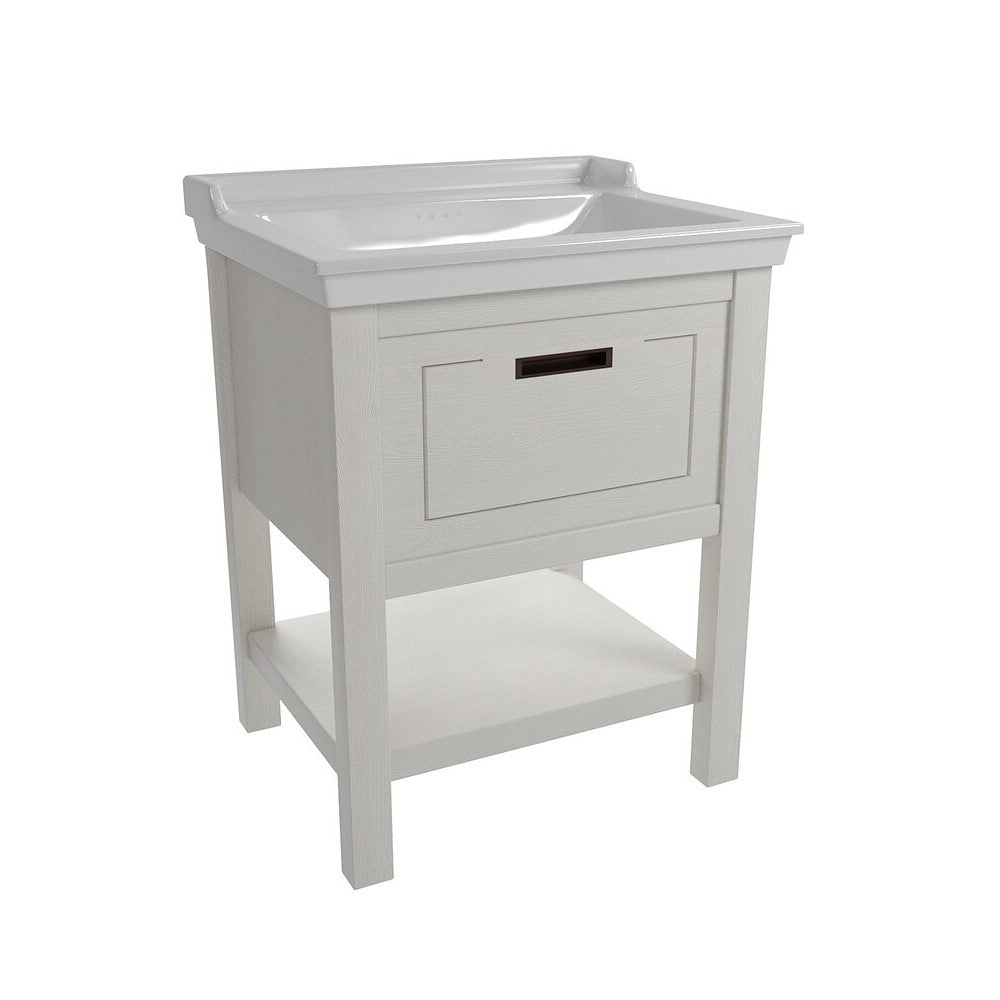 COUNTRY65ZBI Naturel Country 65 x 53 cm umivalnik z masivno omarico retro izgleda