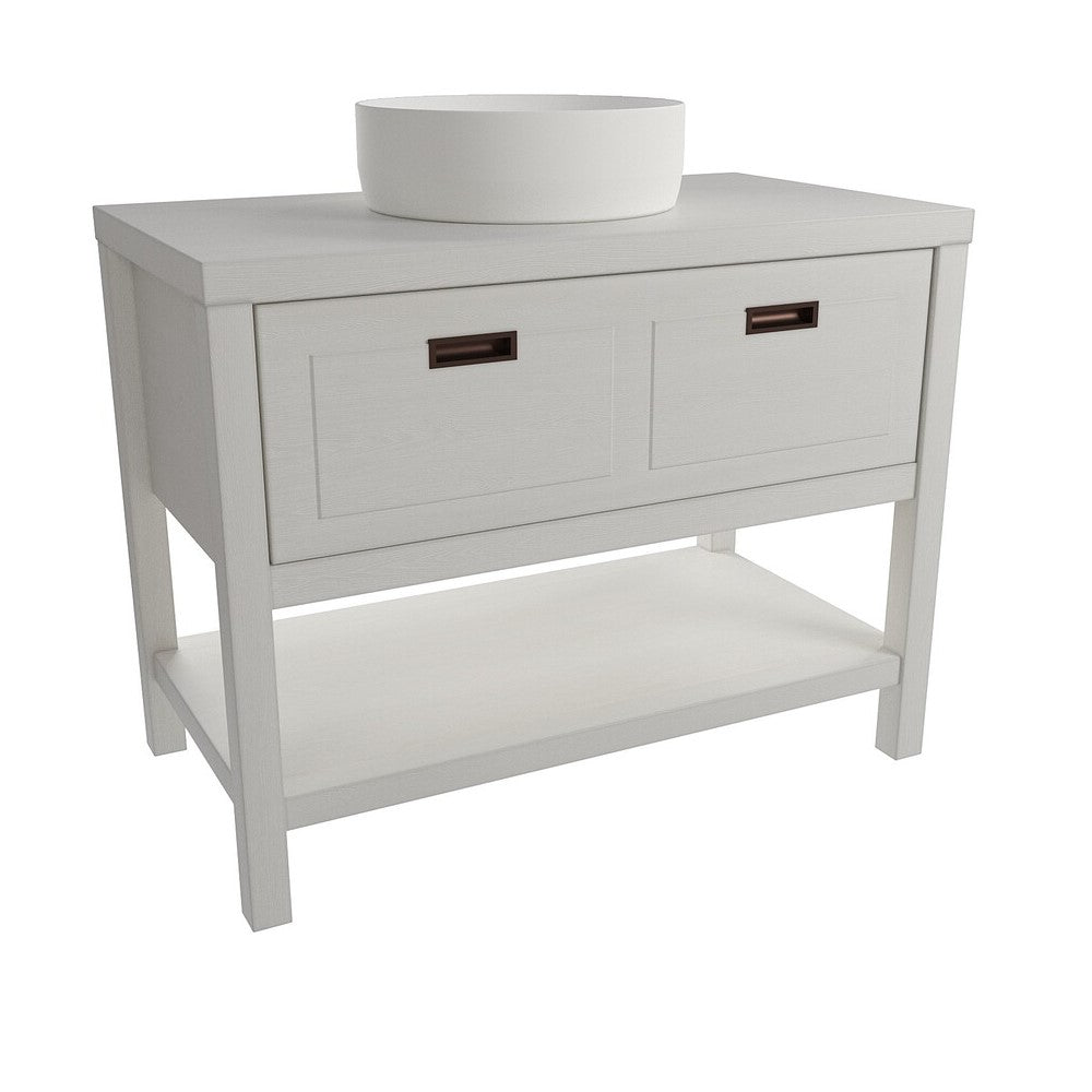 COUNTRY90ZBUMBI Naturel Country 90 x 72,5 x 51 cm masivna omarica za umivalnik retro izgleda
