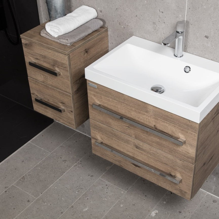 CUBE2N32DW Naturel Cube Way 33 x 33 cm nizka stranska omarica