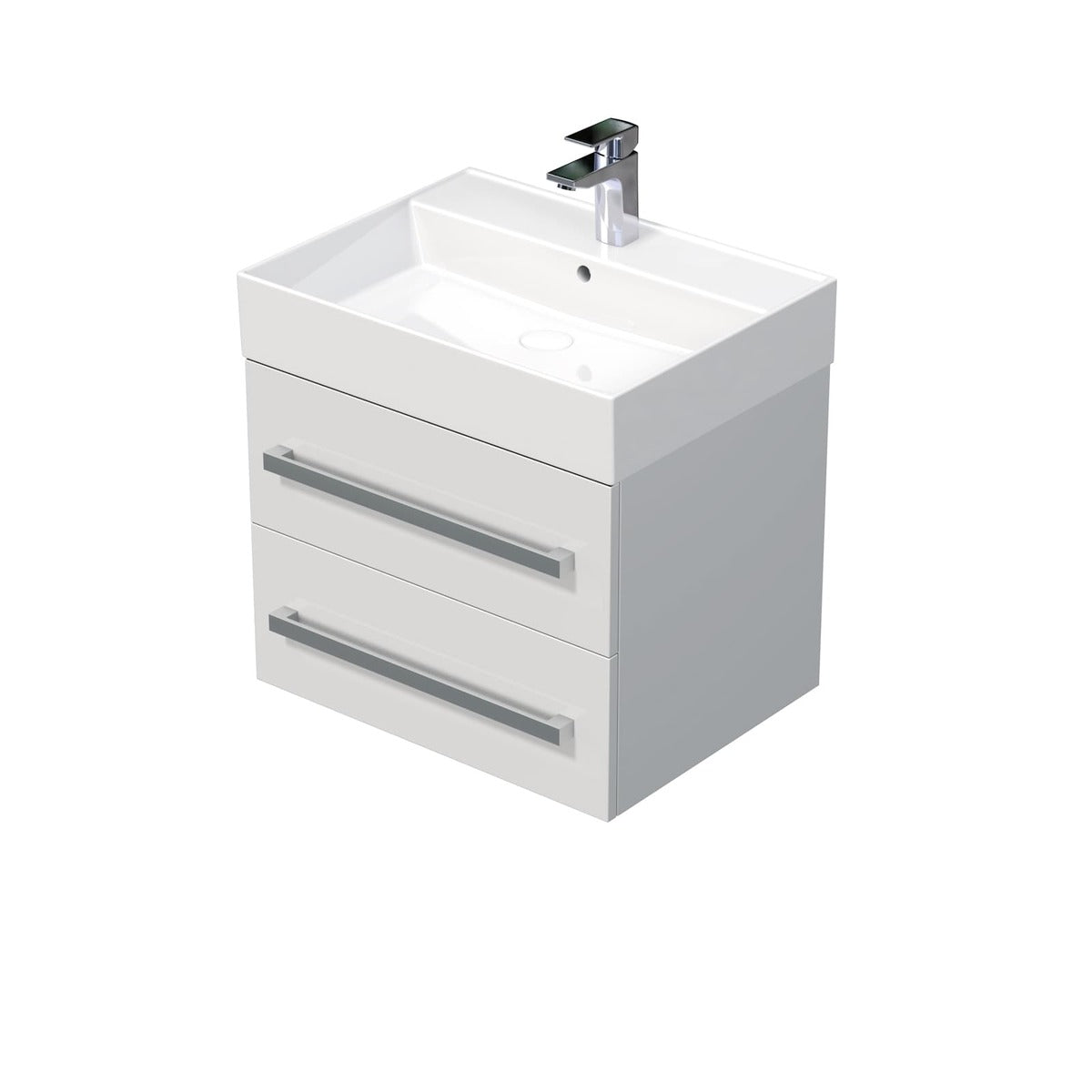 CUBE46602BISAT Naturel Cube Way 60 x 46 cm umivalnik z omarico