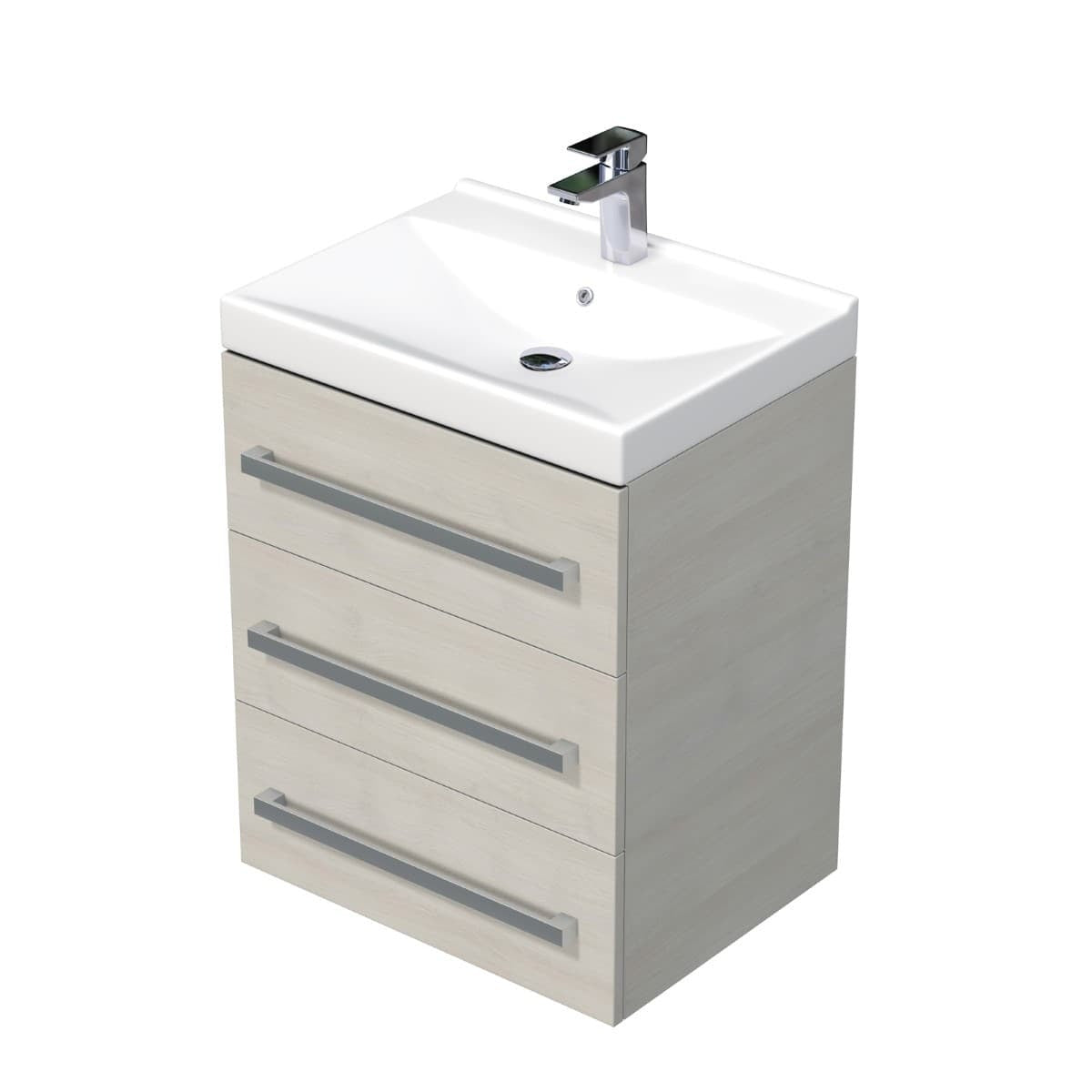 CUBE46603DCVER Naturel Cube Way 60 x 46 cm umivalnik z omarico