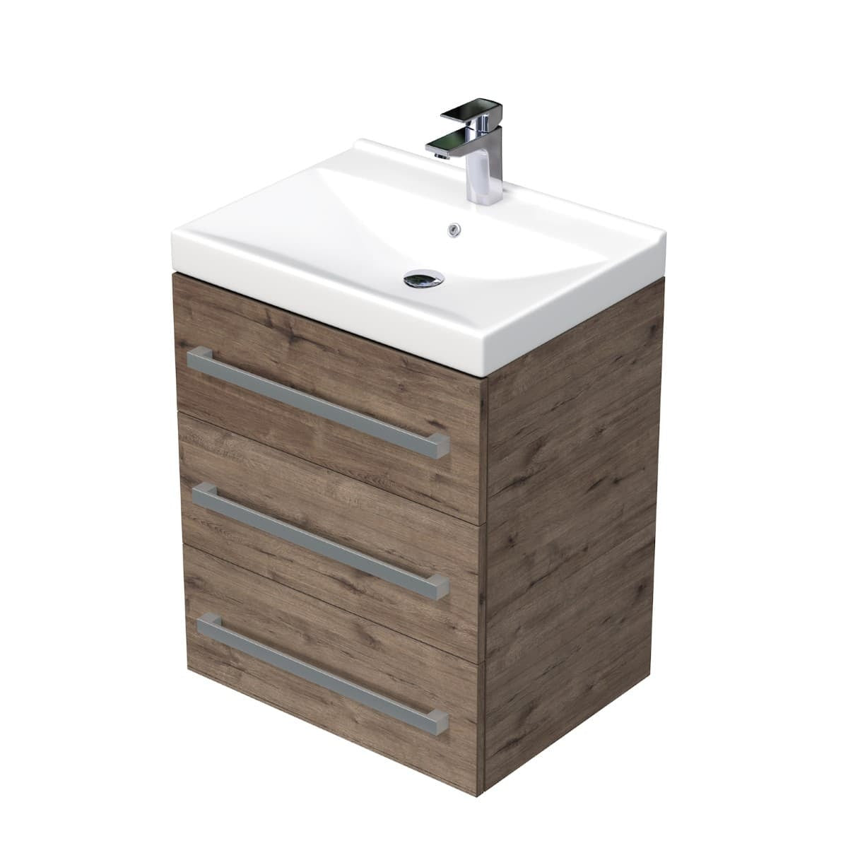 CUBE46603DWVER Naturel Cube Way 60 x 46 cm umivalnik z omarico