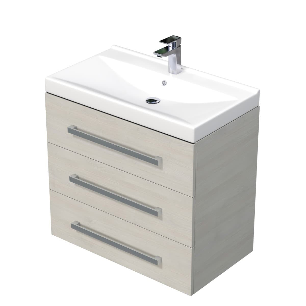 CUBE46803DCVER Naturel Cube Way 80 x 46 cm umivalnik z omarico