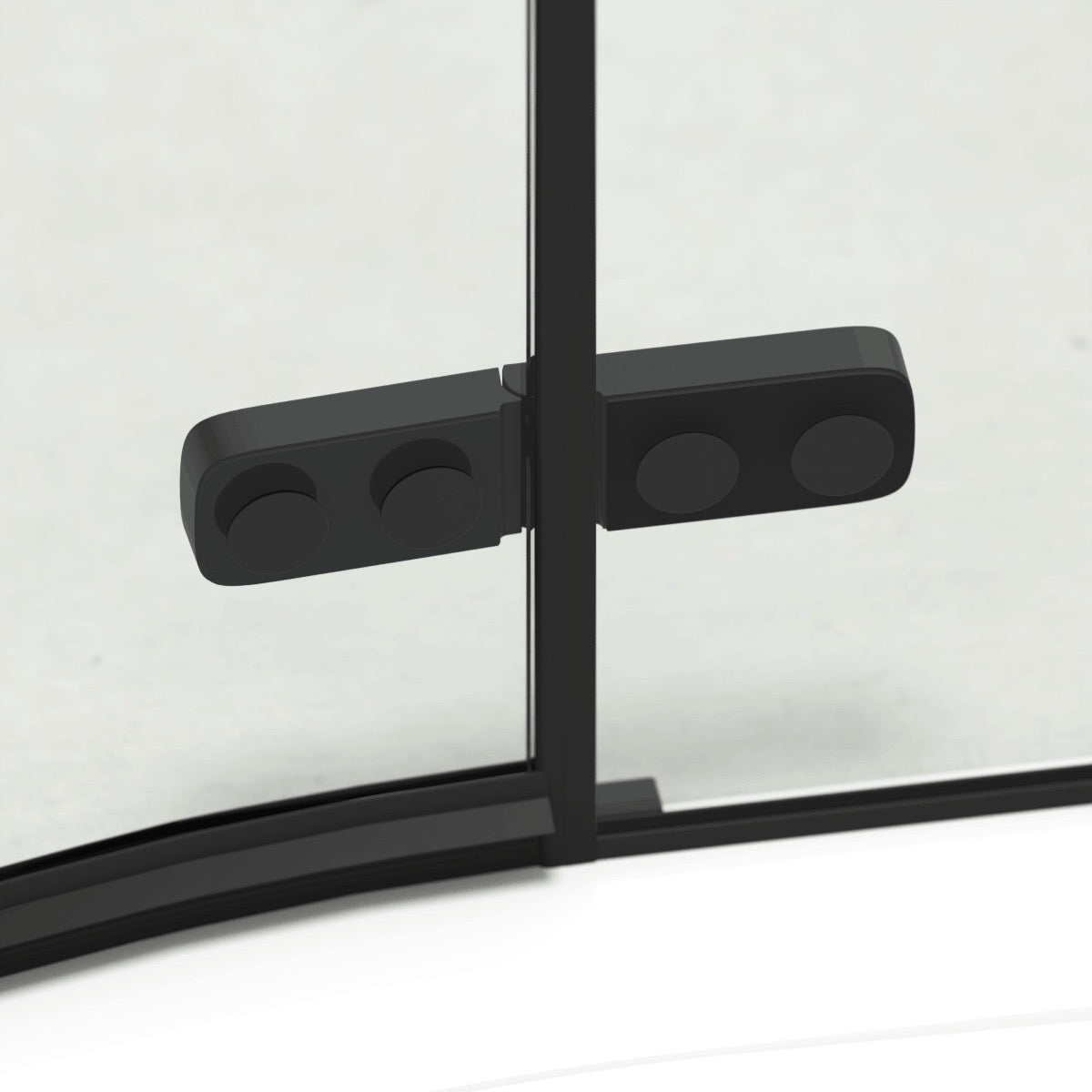 SATTGS100CT SAT TGD NEW 100 x 100 polkrožna tuš kabina črna