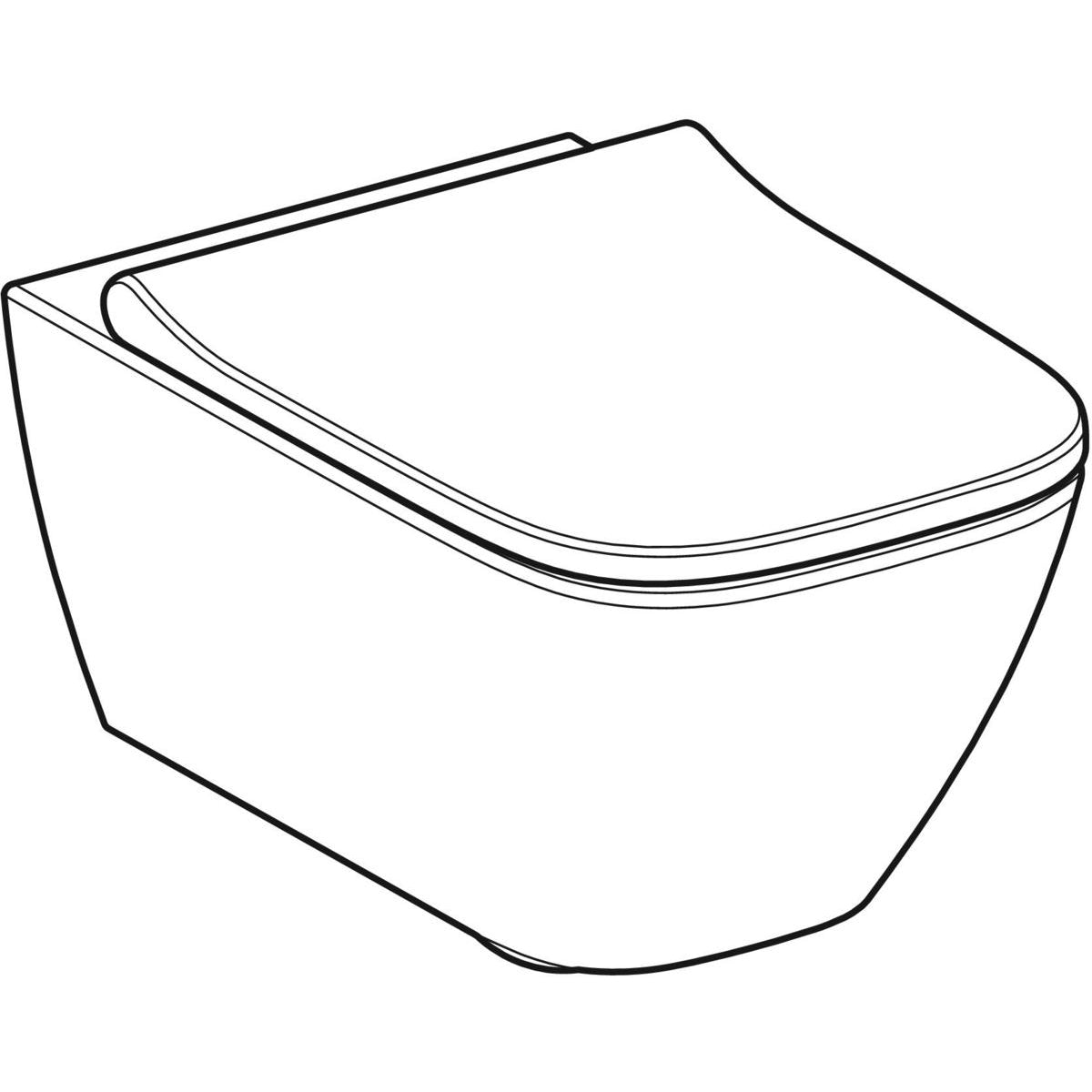 KOGEGESSD01W Geberit Smyle Square WC školjka s podometnim splakovalnikom Geberit Duofix 111.154.11.2 Delta01