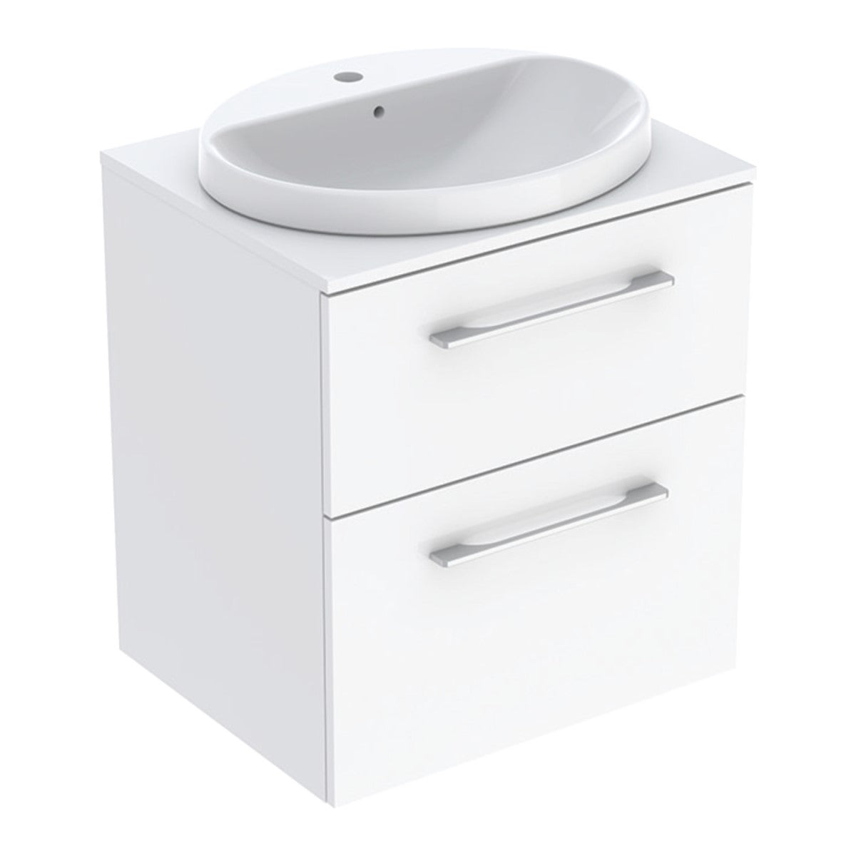 502.868.00.1 Geberit Selnova Square 59 x 50 cm umivalnik z omarico