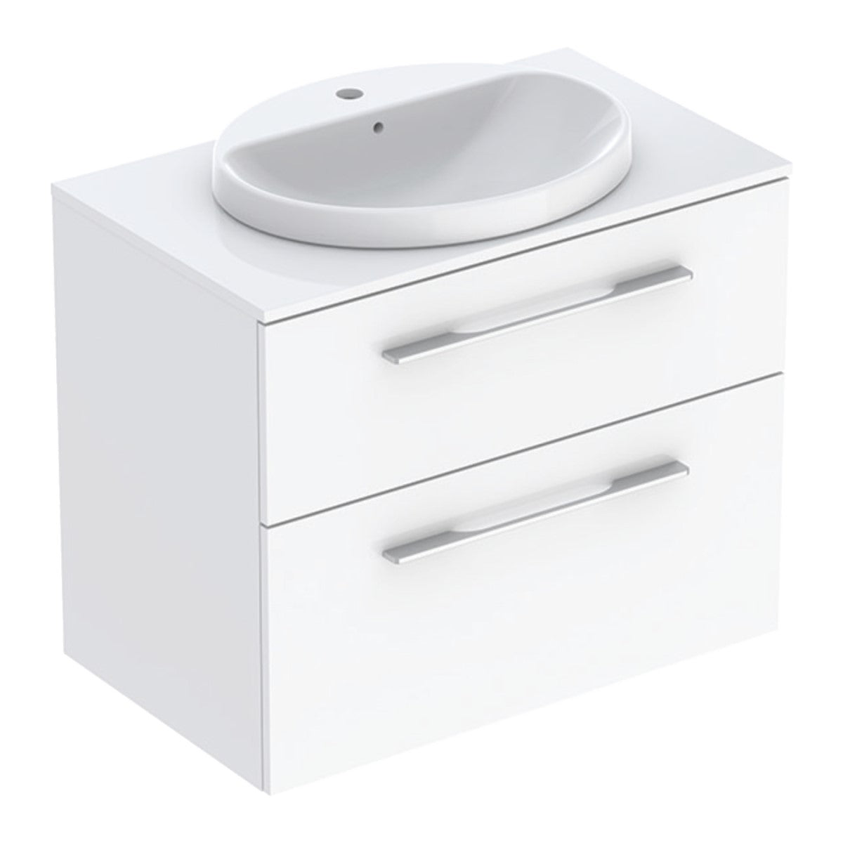 502.872.00.1 Geberit Selnova Square 79 x 50 cm umivalnik z omarico