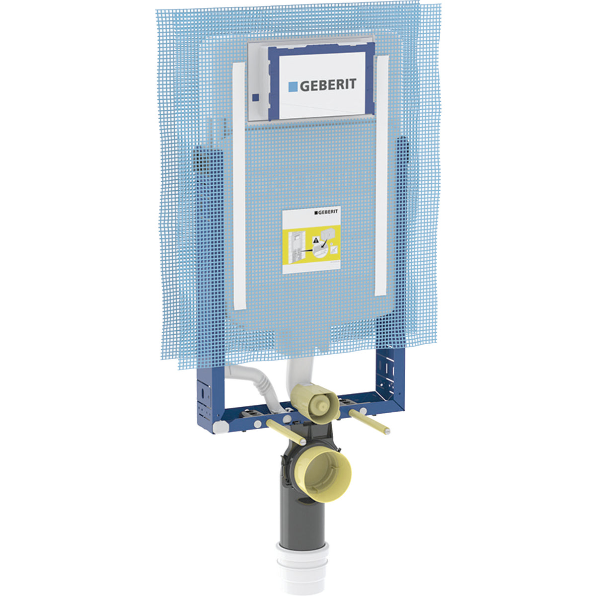 110.794.00.1 Geberit Kombifix Sigma 8cm podometni splakovalnik za WC školjko