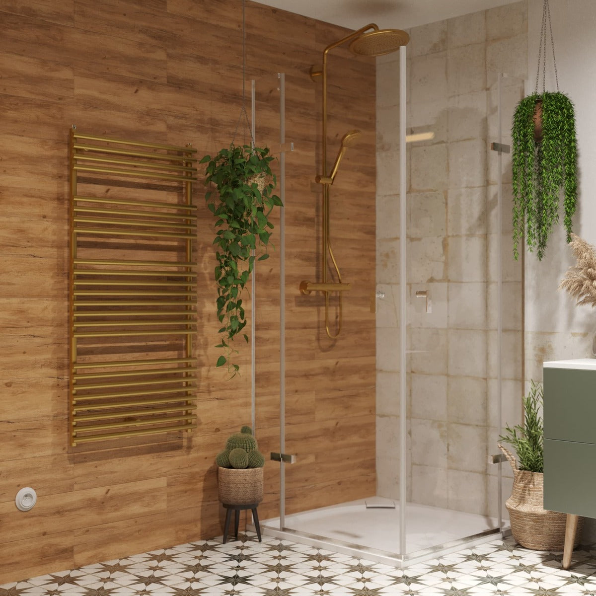 DIKA12120500AZS ISAN Ikaria 120 cm x 50 cm kopalniški radiator univerzalni