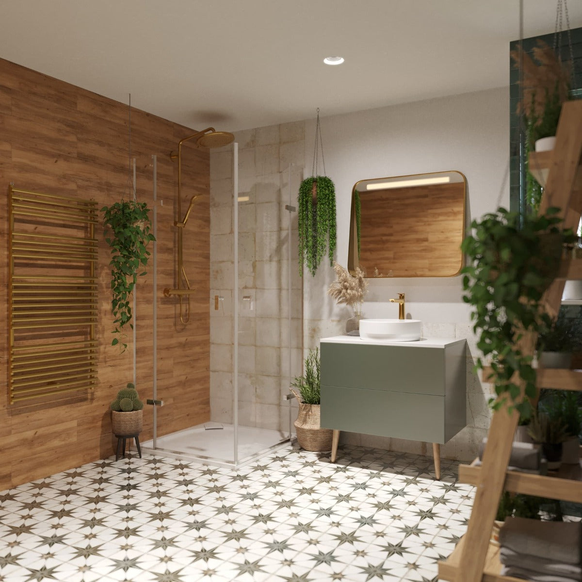 DIKA12120500AZS ISAN Ikaria 120 cm x 50 cm kopalniški radiator univerzalni