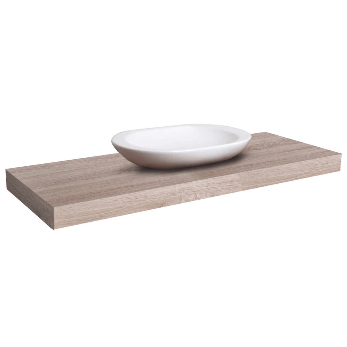 DO8050DB Naturel Dolce 80 x 50 cm pult za umivalnik