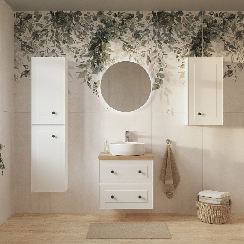 FORLIV40BI Naturel Forli 157 x 40 x 20 cm visoka stranska omara