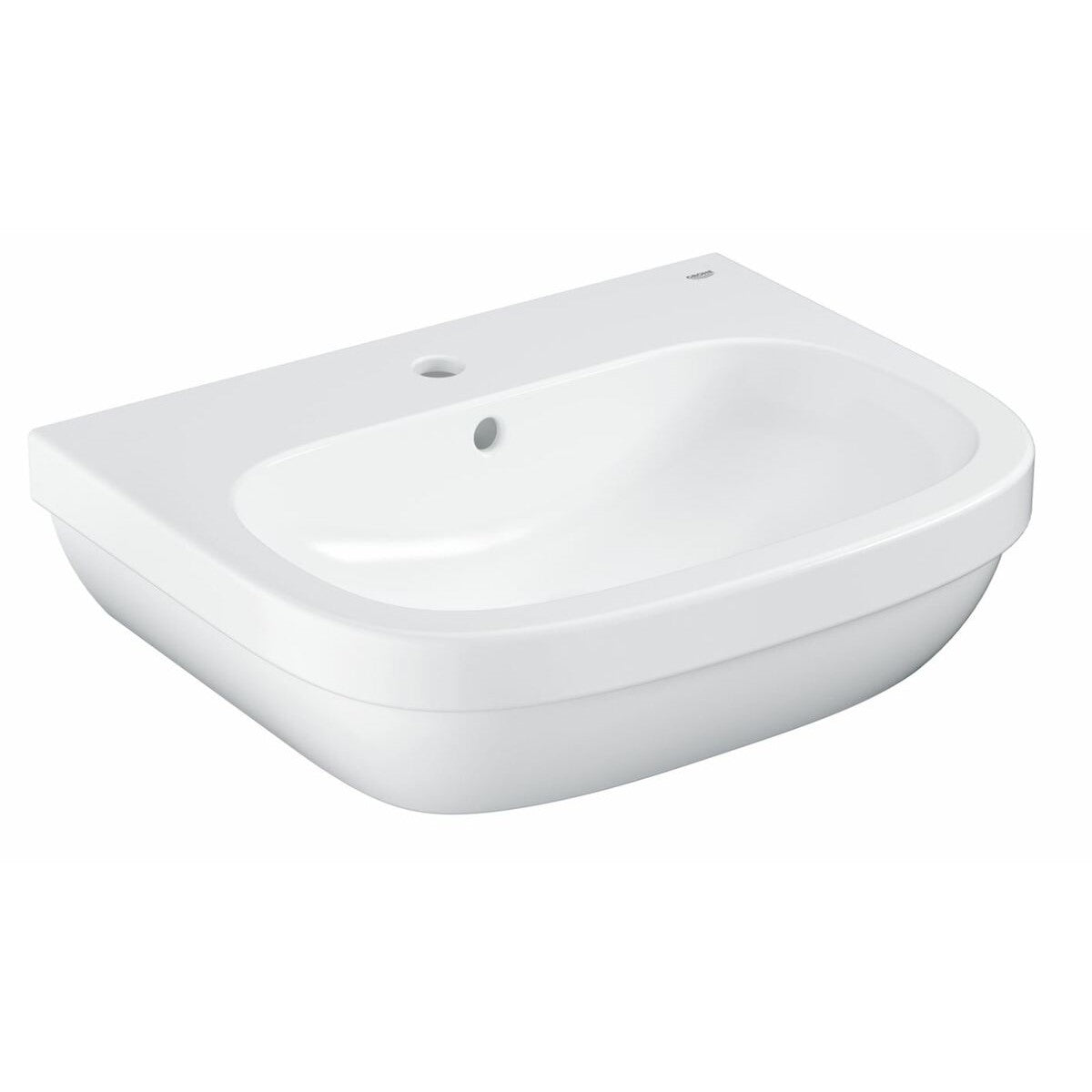 39335000 Grohe Euro Ceramic 60 x 48 cm stenski keramični umivalnik z odprtino za armaturo
