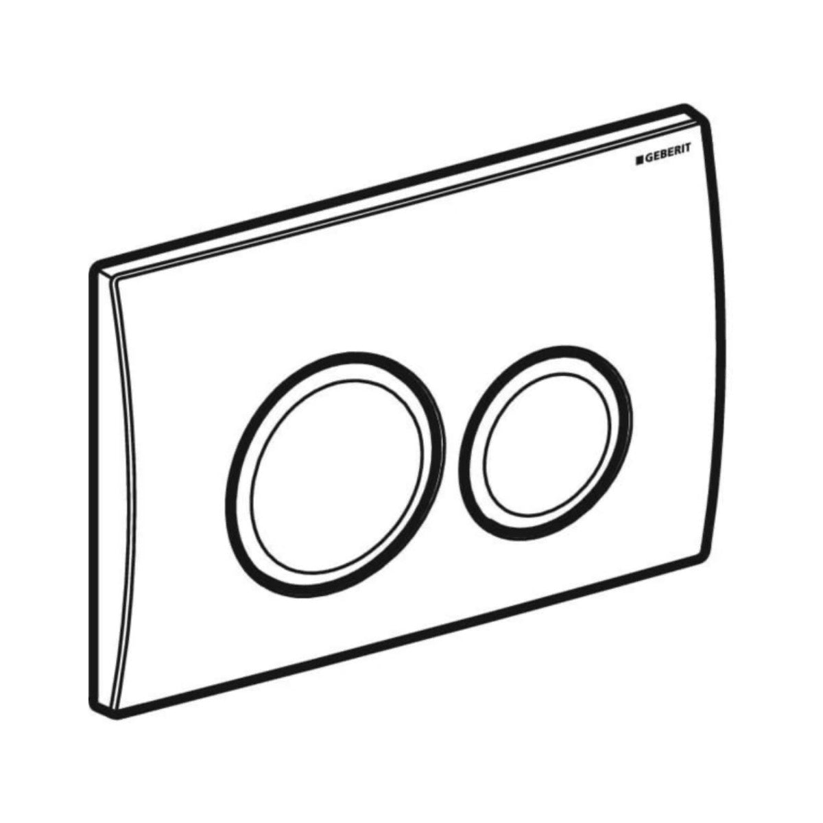 115.127.11.1 Geberit Delta20 aktivirna tipka