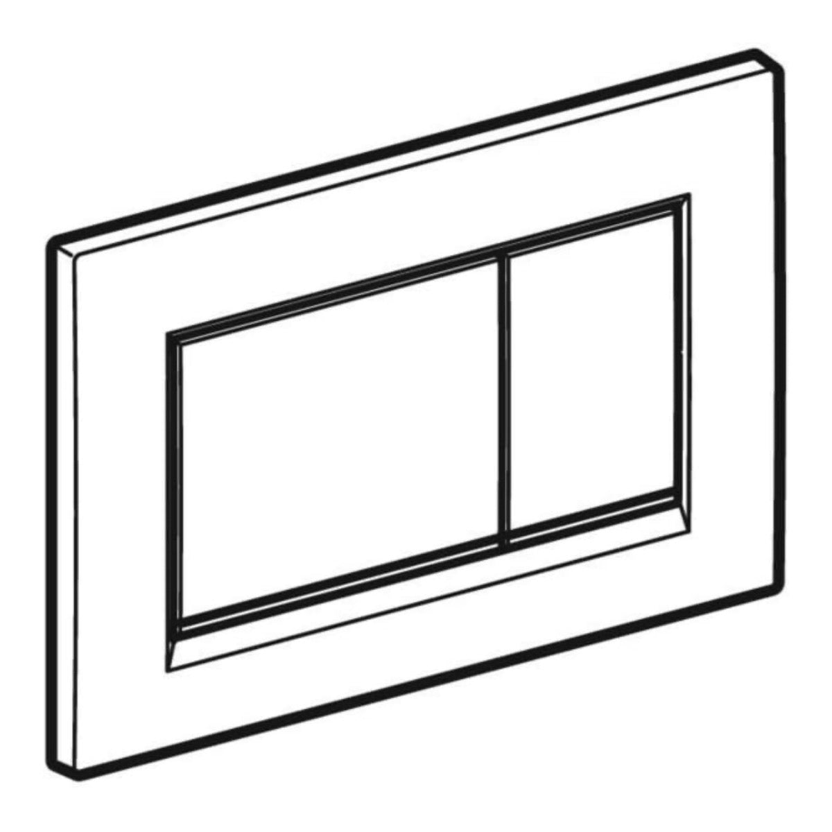 115.883.KJ.1 Geberit Sigma30 aktivirna tipka