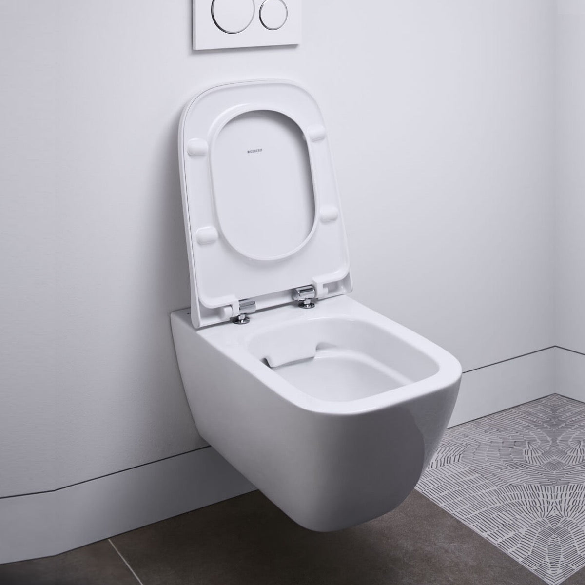 SIKOGESSMD01 Geberit Smyle Square WC školjka s podometnim splakovalnikom Geberit Duofix 111.154.11.2 Delta01