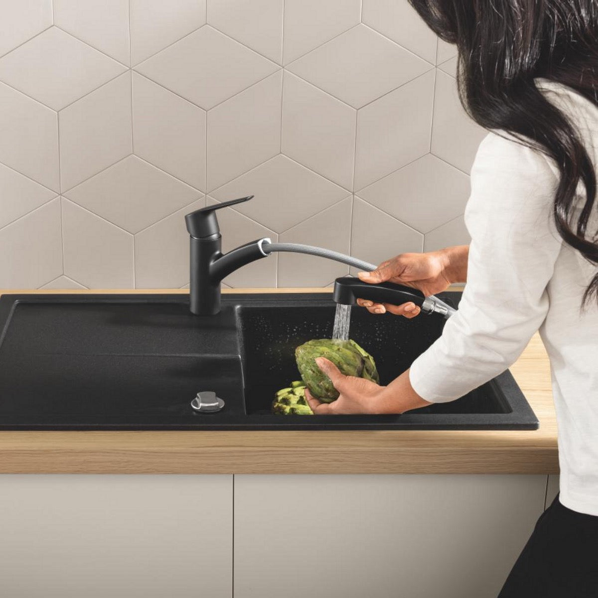 303072431 Grohe Start vrtljiva izvlečna kuhinjska armatura