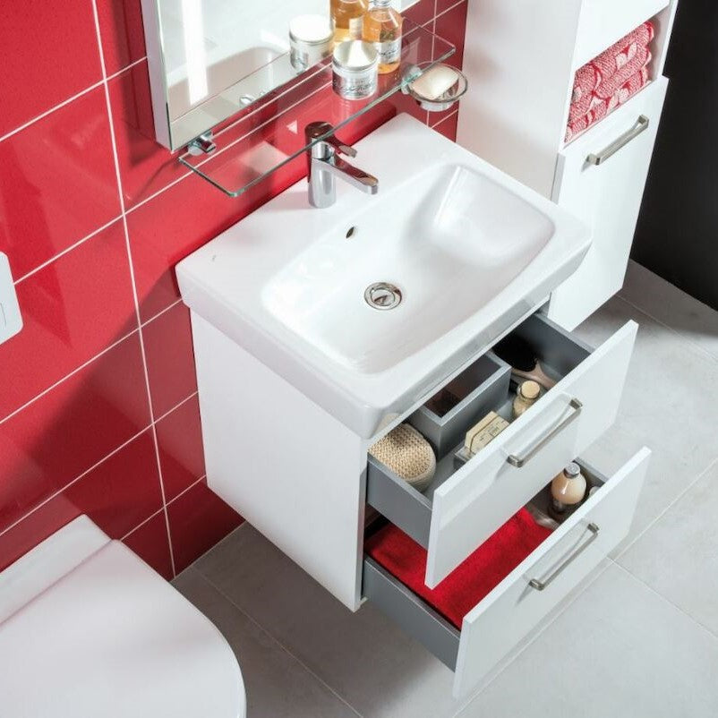 H40J3834023001 Jika Lyra Plus Viva 49 x 42 cm omarica za umivalnik