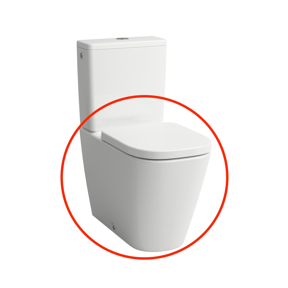 H8241110000001 Laufen Meda talna brezrobna WC školjka