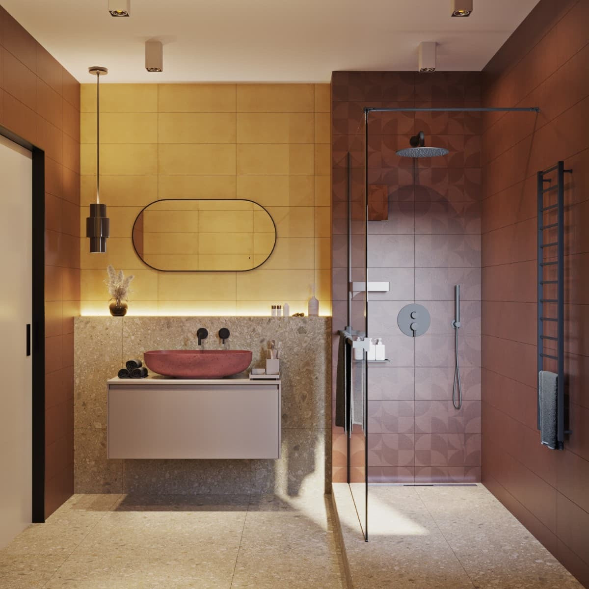 KITLIG018NO Paffoni Shower termostatski podometni komplet za tuš